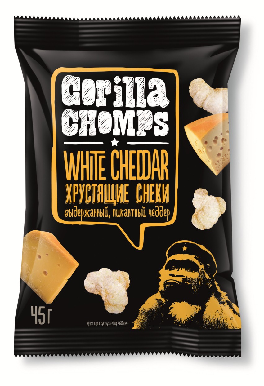 упаковка кукурузных палочек Gorilla Chomps