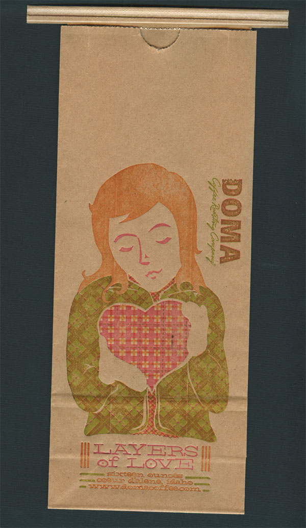 упаковка DOMA Coffee – крафт