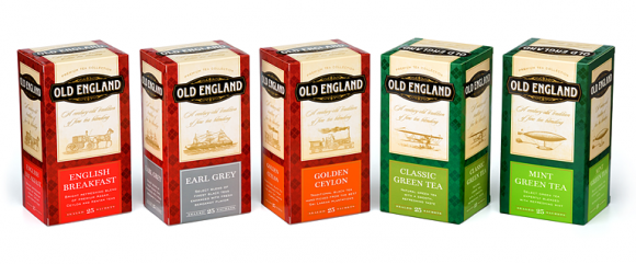 Упаковка чая Old England