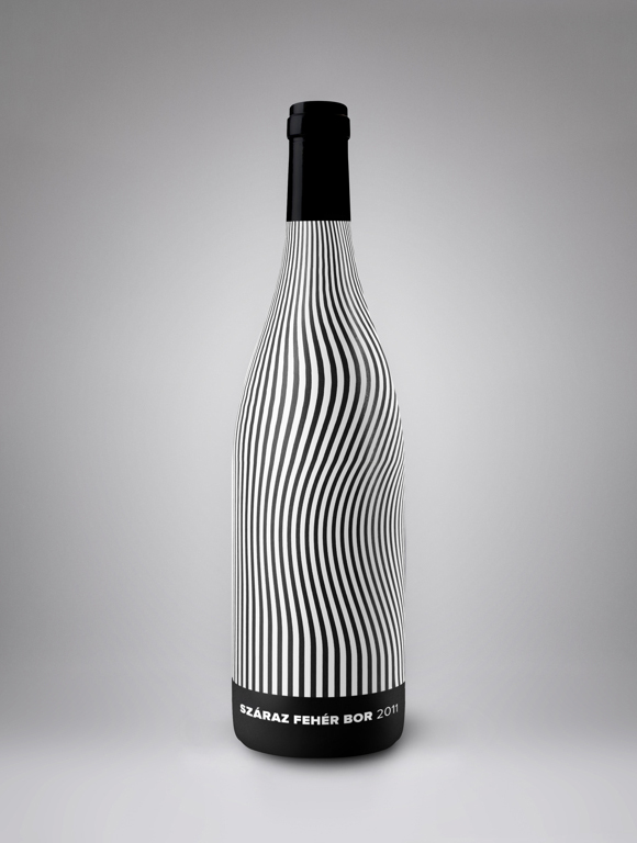 Концепт упаковки вина — сливерная этикетка