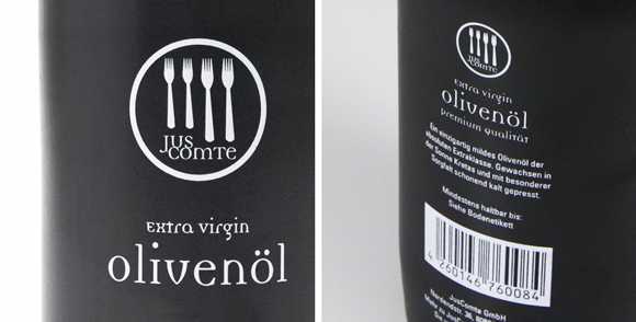 Дизайн бутылки оливкового масла