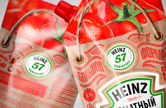 Дизайн упаковки кетчупа