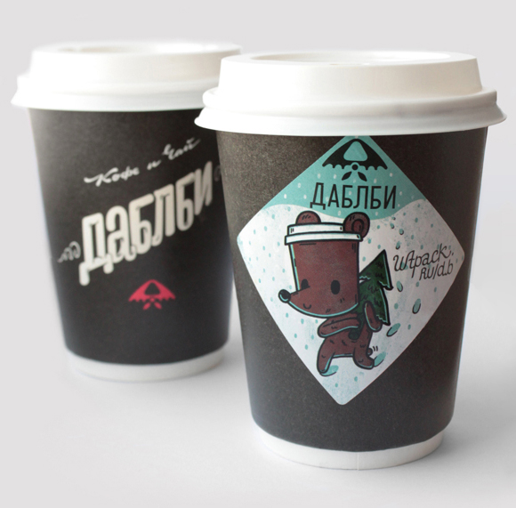 Дизайн limited edition для кофейни