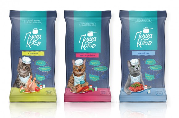 Дизайн упаковки корма для животных