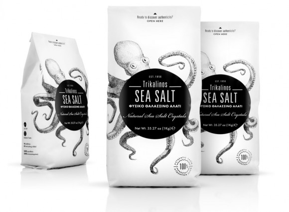 Дизайн упаковки морской соли