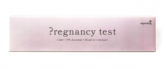 Дизайн упаковки теста на беременность