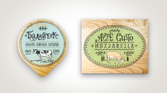 Дизайн упаковки сыра