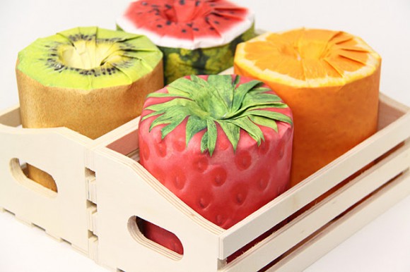 Концепт упаковки для фруктов
