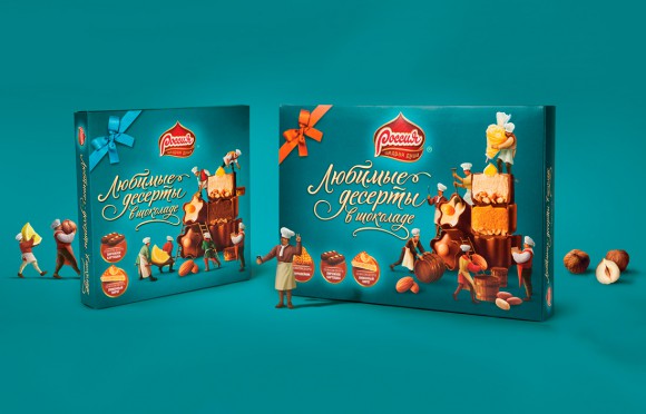 Дизайн упаковки шоколадных конфет