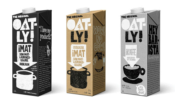 Дизайн упаковки орехового молока