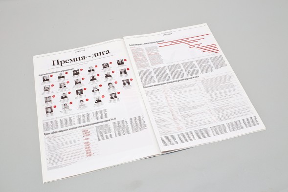 Модульная сетка газеты The Art #Newspaper Russia #grid 