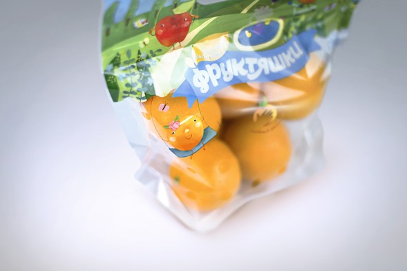 дизайн упаковки для фруктов