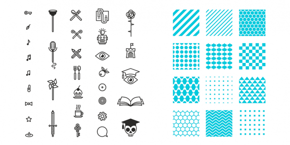 Брендинг образовательного проекта Respublica University by Denis Bashev #branding #icons
