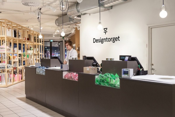 Фирменный стиль дома шведского дизайна Designtorget