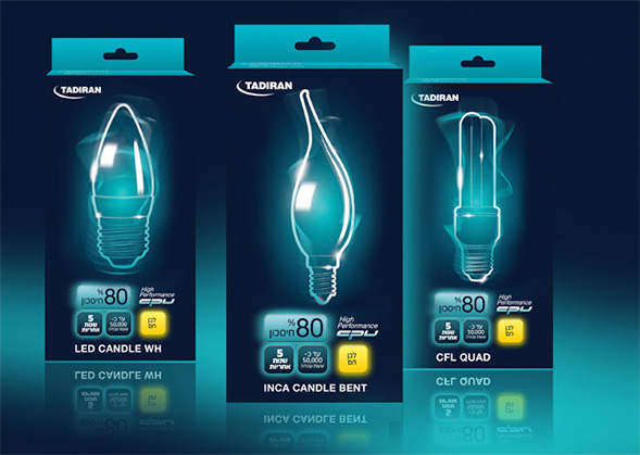 Дизайн упаковки лампочек