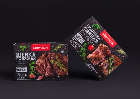 Дизайн упаковки мяса