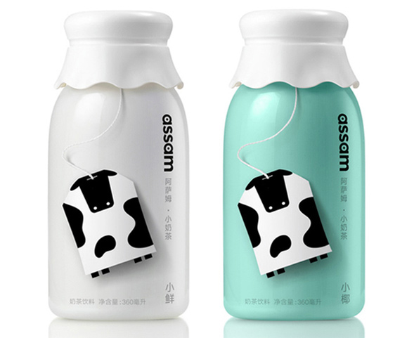 Дизайн упаковки молочного чая