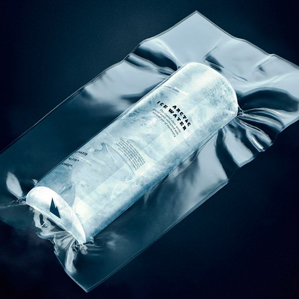 Концепт упаковки воды