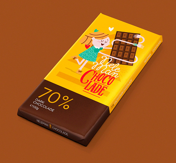 Дизайн упаковки шоколада