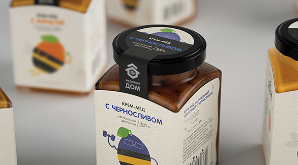 Дизайн упаковки меда
