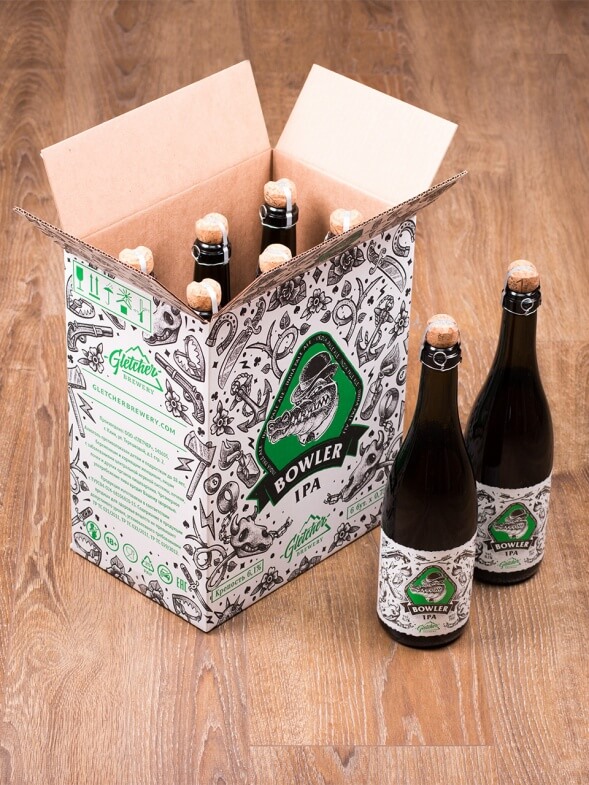 Дизайн упаковки крафтового пива