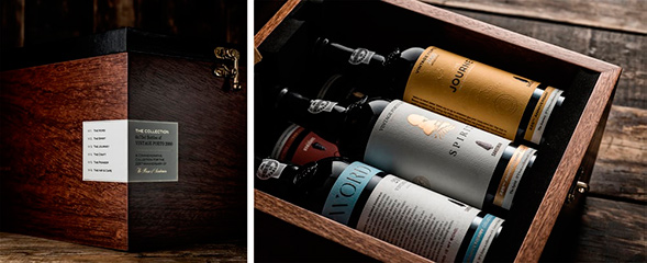 Дизайн упаковки коллекции вин