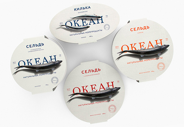 Дизайн упаковки рыбных консервов