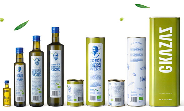 Дизайн упаковки оливкового масла