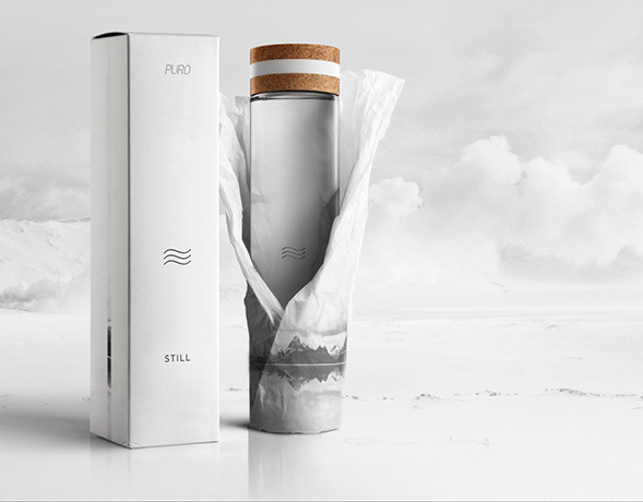 Дизайн упаковки воды