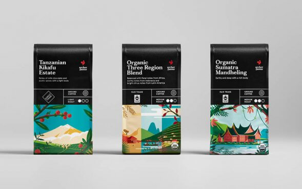 Дизайн упаковки кофе