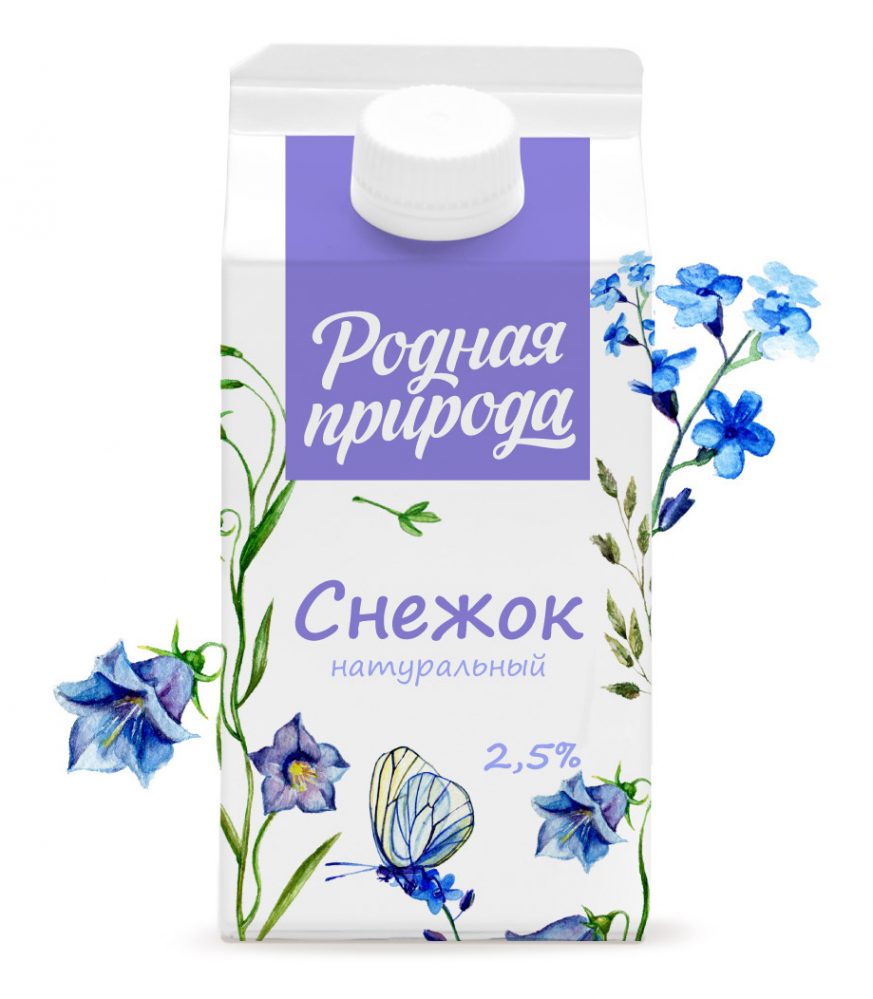 Молочные продукты «Родная природа» | What the Pack
