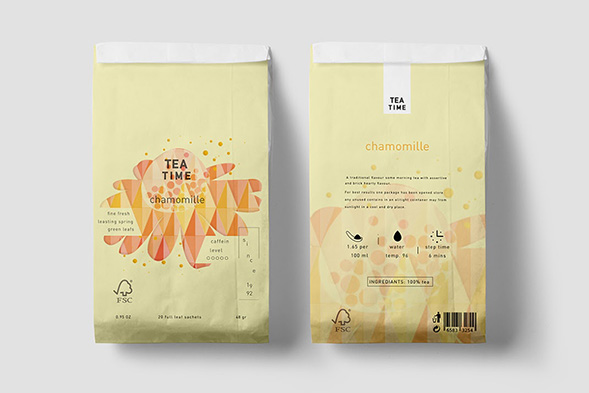 Дизайн упаковки чая
